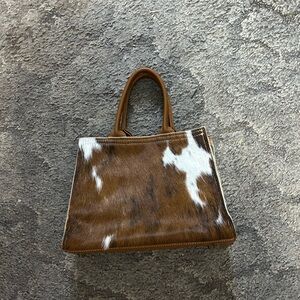 Stylish Cowhide Mini Bag